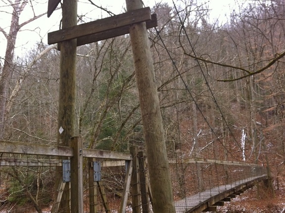 Red River Suspension Bridge - 2